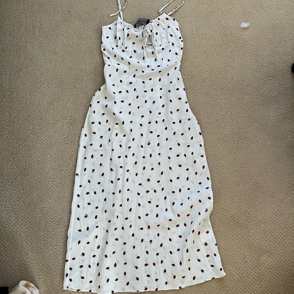 COPY - Strawberry maxi dress